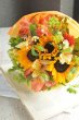 画像1: 【夏季限定】ひまわりブーケ：元気をくれるビタミンカラーで夏を乗り切ろう (1)
