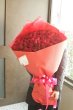 画像7: プロポーズフラワー【ロングタイプ】赤バラ30本の花束 (7)