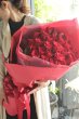 画像1: プロポーズフラワー【ロングタイプ】赤バラ30本の花束 (1)