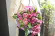画像5: 送別・感謝の花束、ピンク系かわいい女性用、季節感を感じるラウンドタイプS (5)